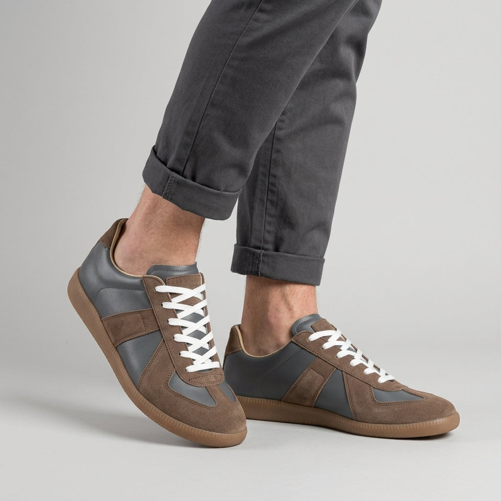Men's Low-Top Lace-Up Sneakers