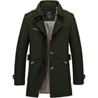 Men’s Mid-Length Trench Coat
