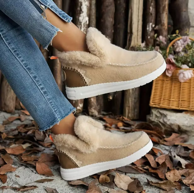 Women’s Stitched Slip-On Shoes