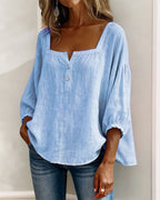Women's Button Front Blouse