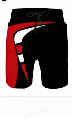 Men's Graphic Drawstring Swim Shorts