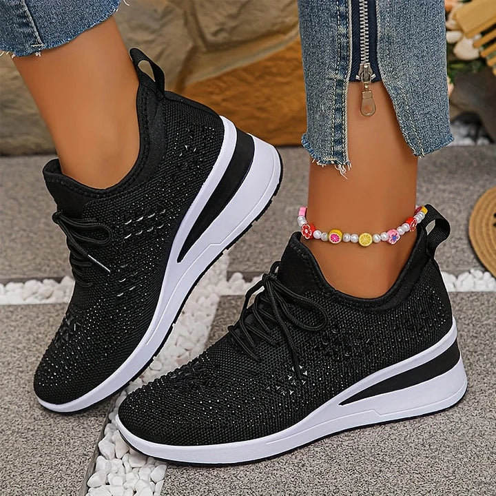 Women’s Embellished Wedge Sneakers