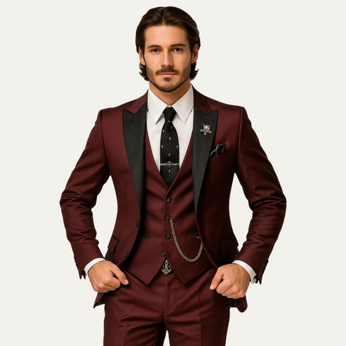 Men’s 3-Piece Formal Suit Set