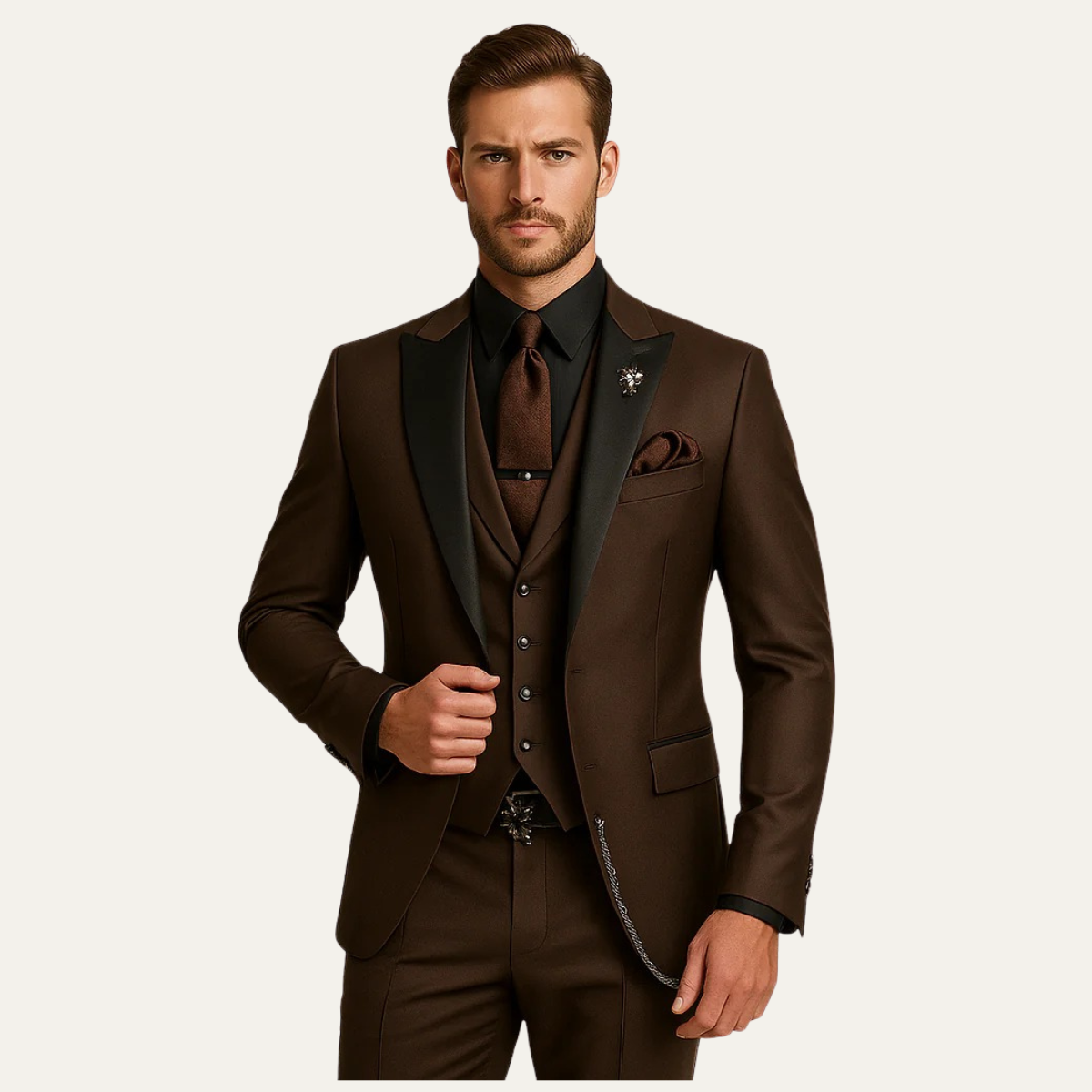 Men’s 3-Piece Formal Suit Set