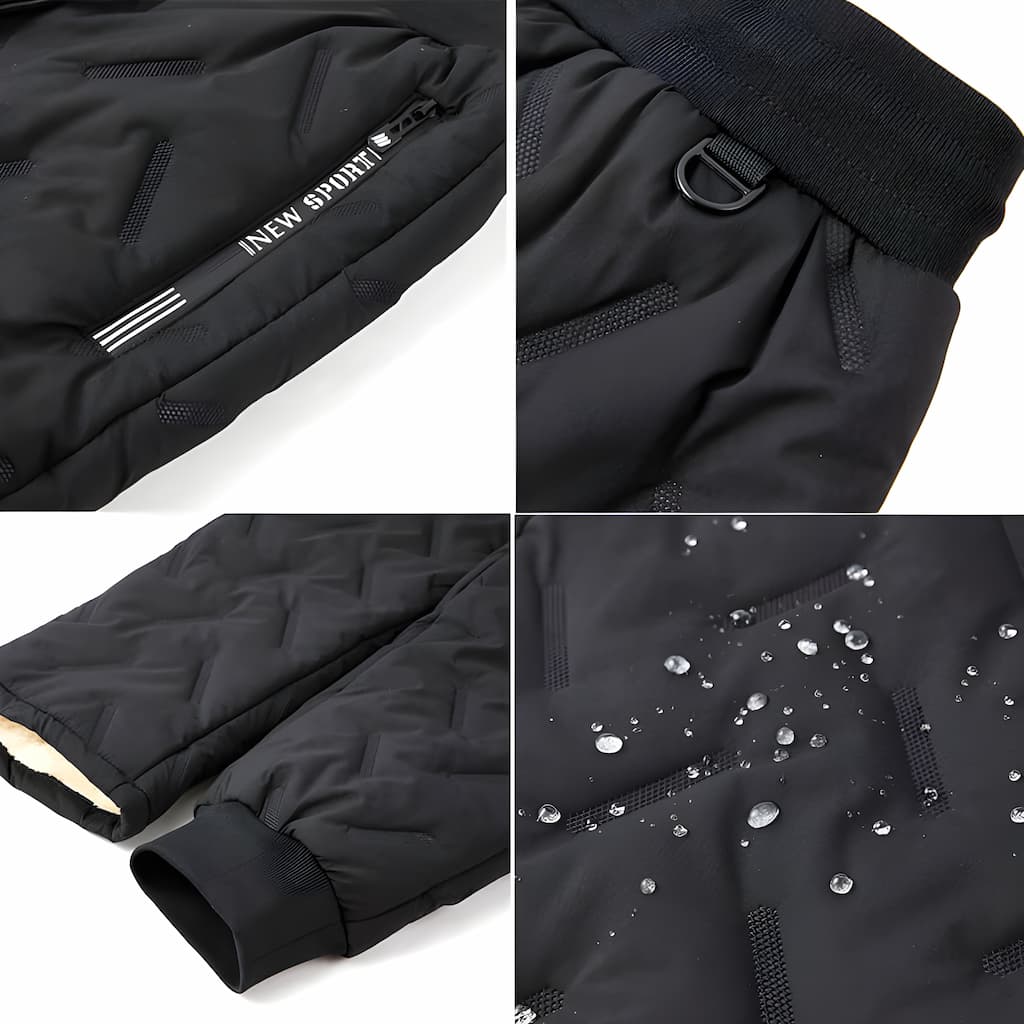 Men’s Thermal Drawstring Tapered Pants