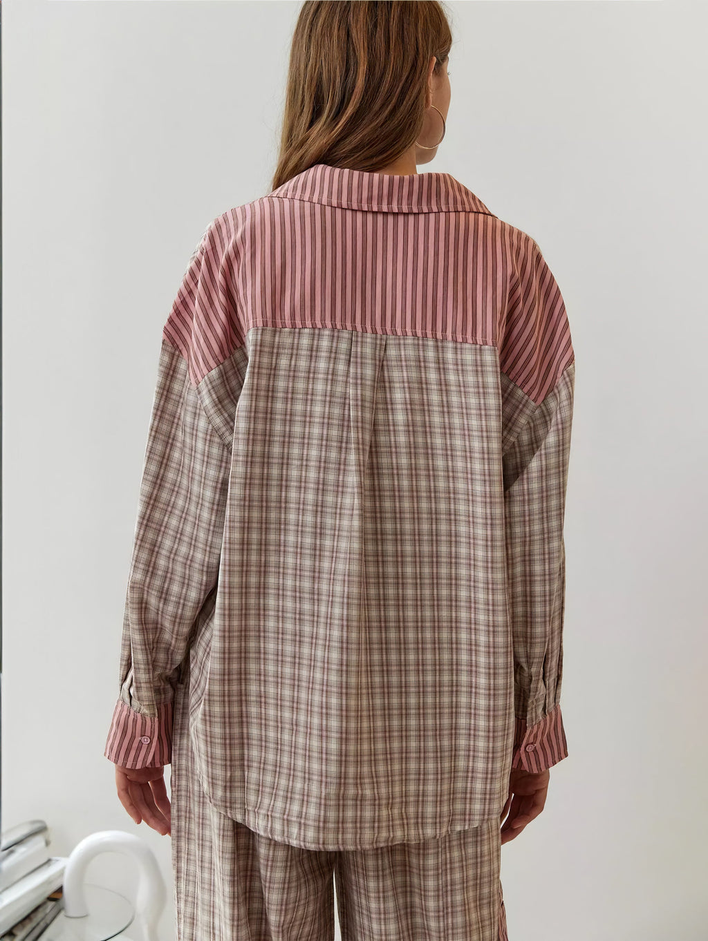 Women's Striped Lounge Set