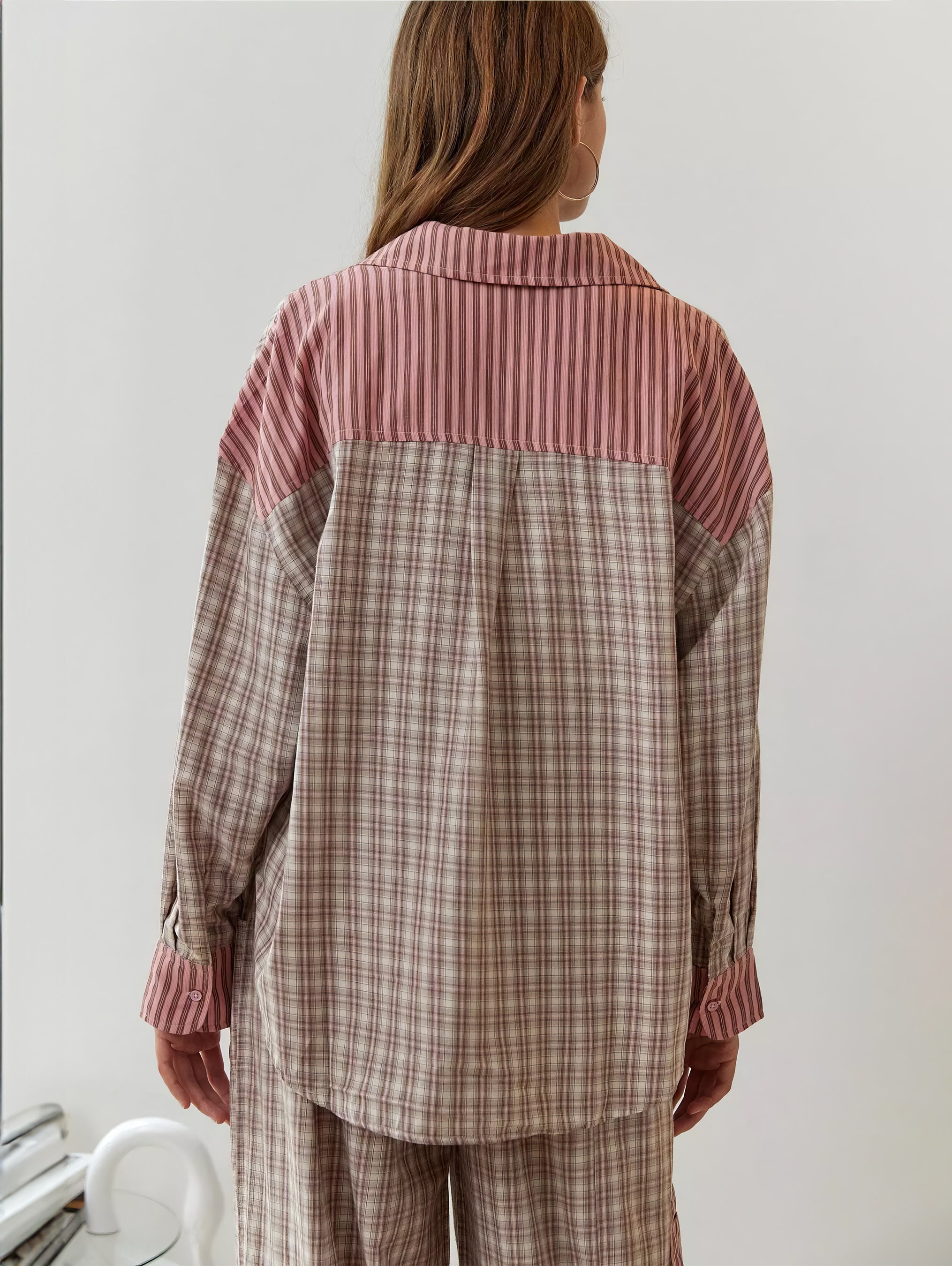 Women's Striped Lounge Set