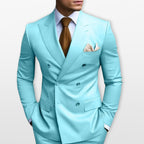 Men’s Double Breasted Suit Slim Fit Tailored