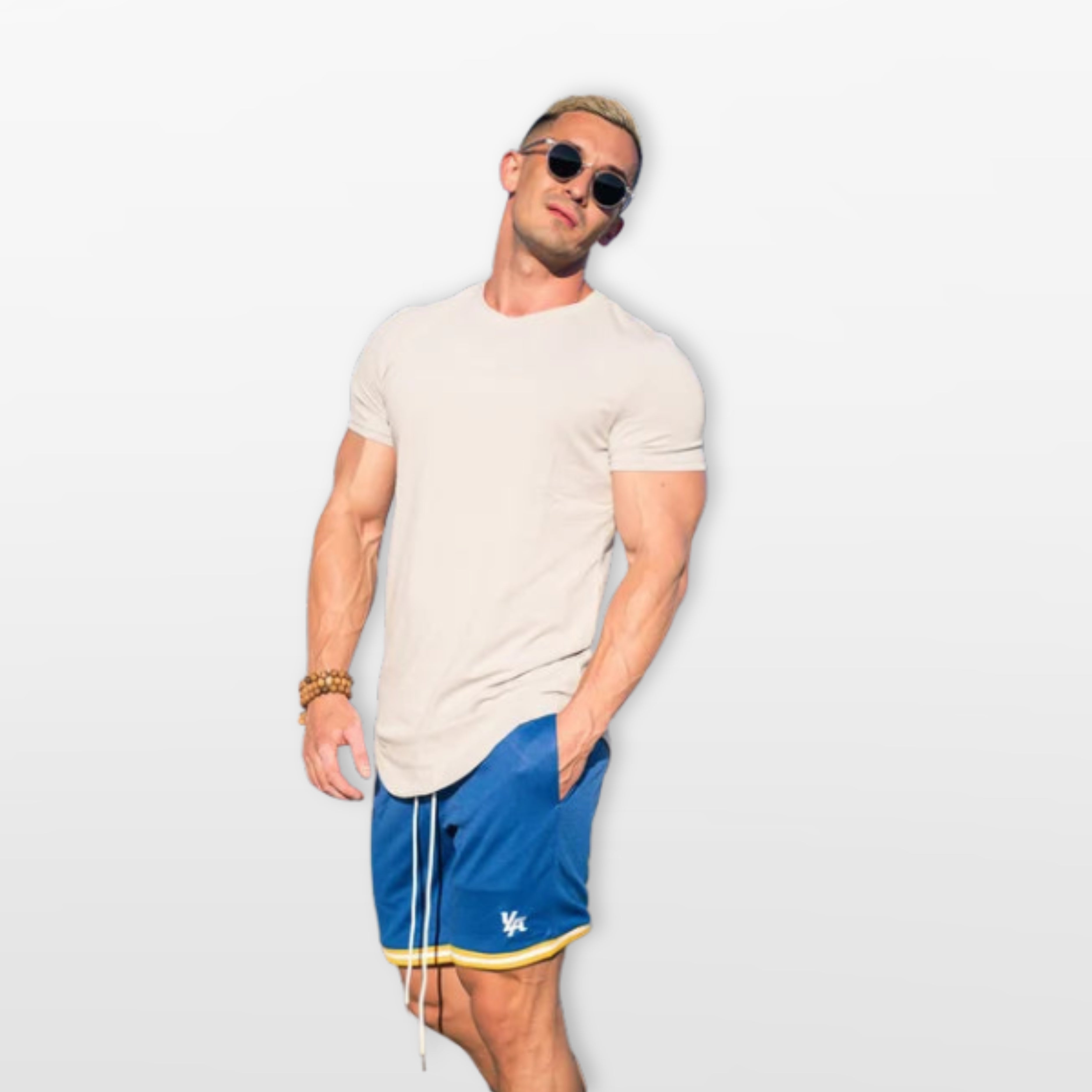 Men’s Slim Fit T Shirt Athletic Tee
