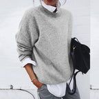 Women’s Relaxed Crew-Neck Sweater