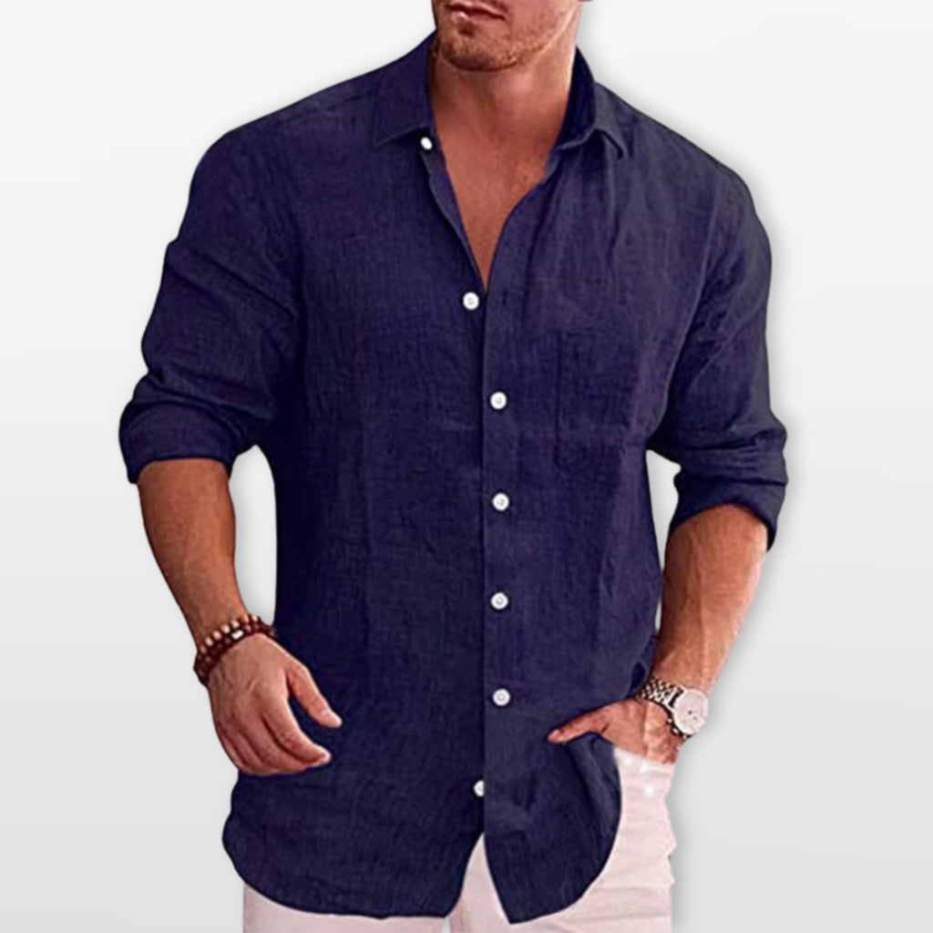 Men’s Casual Button Shirt Relaxed Fit