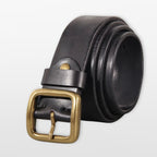 Men’s Leather Belt Casual Buckle Vintage Style