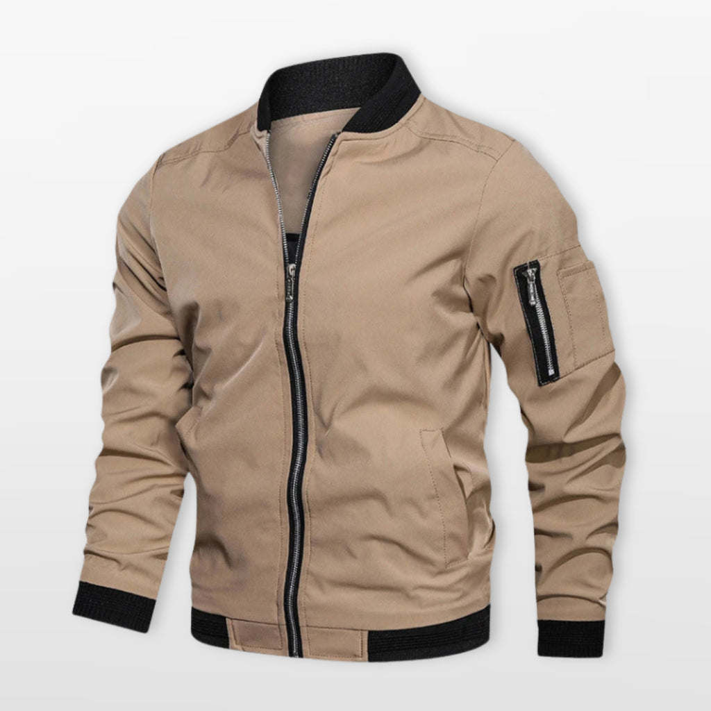 Men’s Bomber Jacket Lightweight Slim Fit