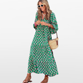 Women Boho Midi Summer Dress