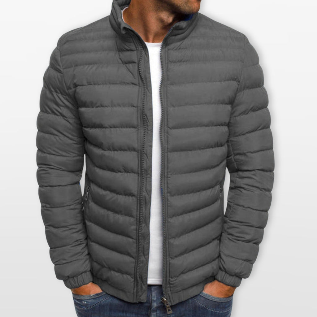 Men’s Puffer Jacket Lightweight Quilted Coat
