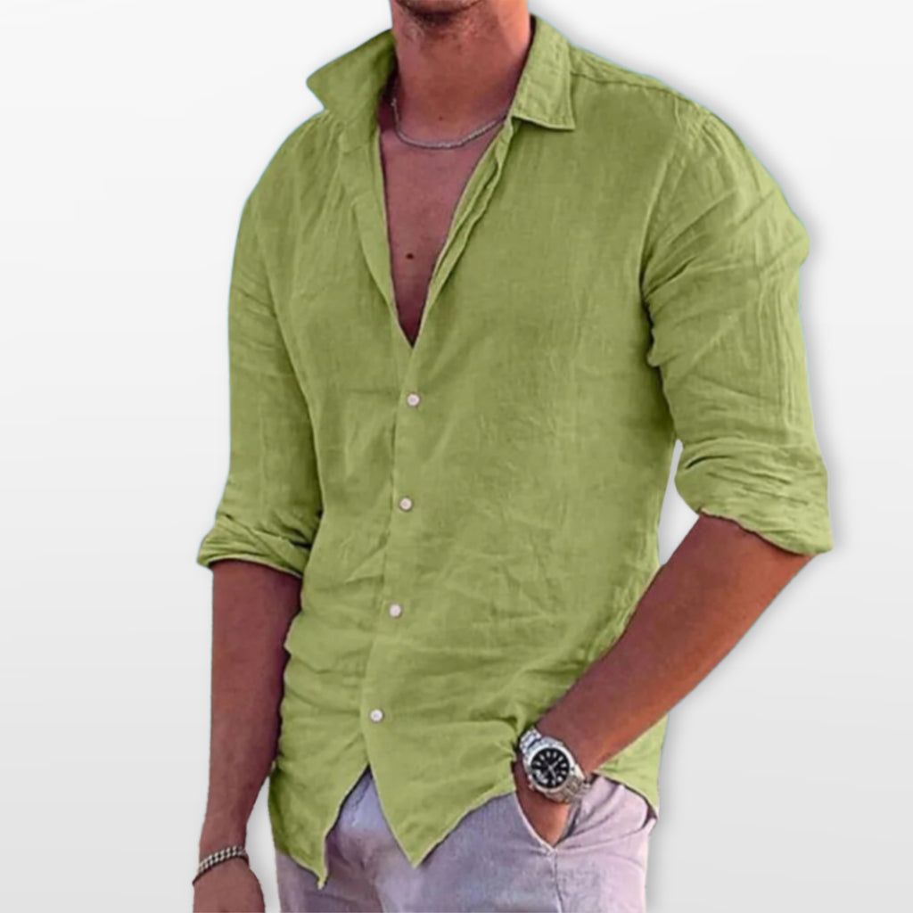 Men’s Casual Button Summer Shirt