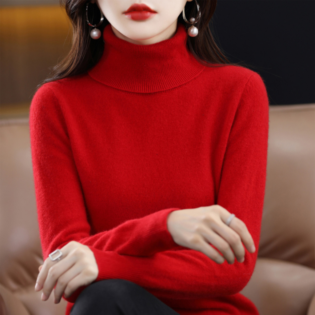 Women’s Knit Turtleneck Sweater
