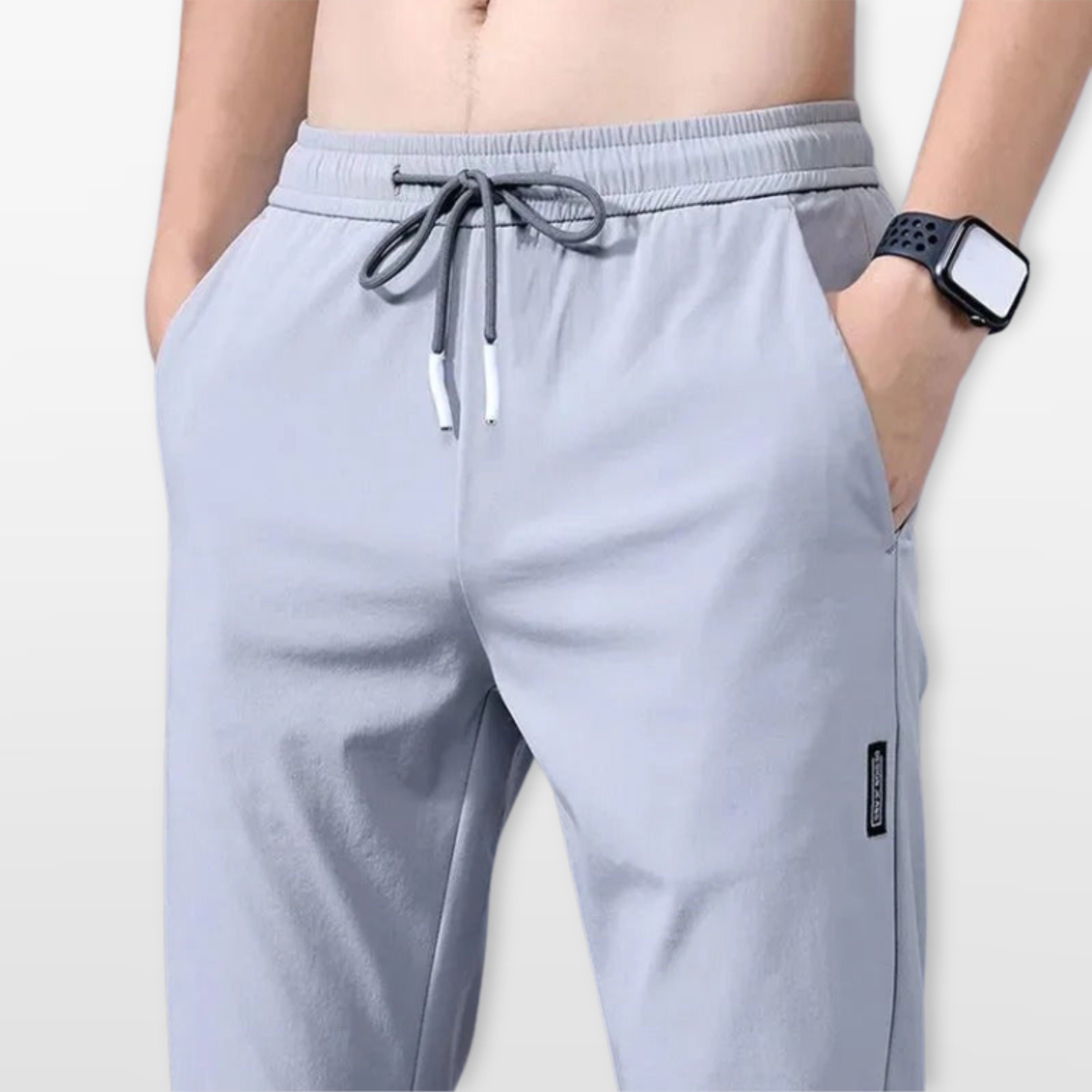 Men’s Casual Trousers Slim Tapered Fit