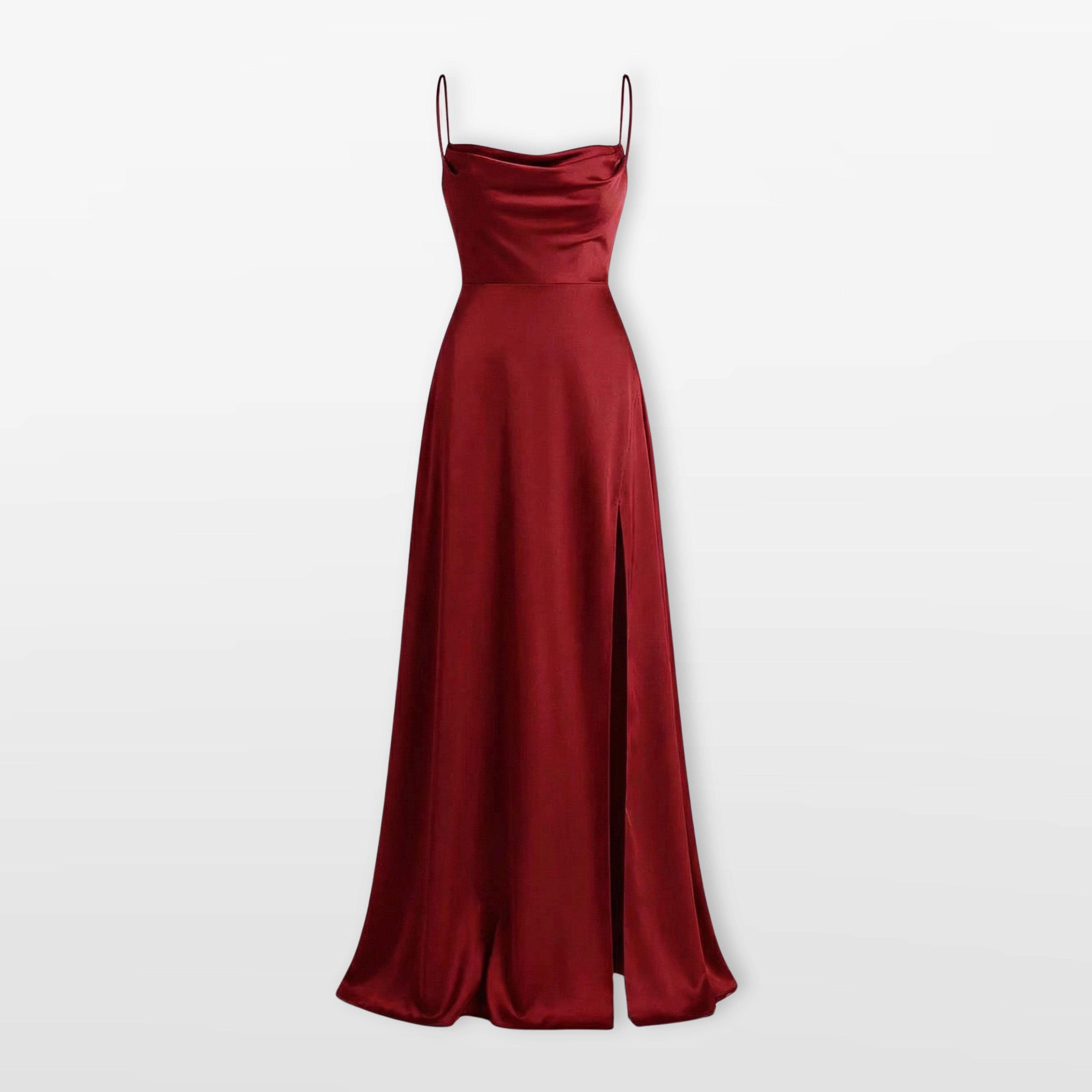 Women’s Maxi Dress Satin Evening Gown