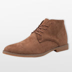 Men’s Suede Ankle Boots Casual Lace Up