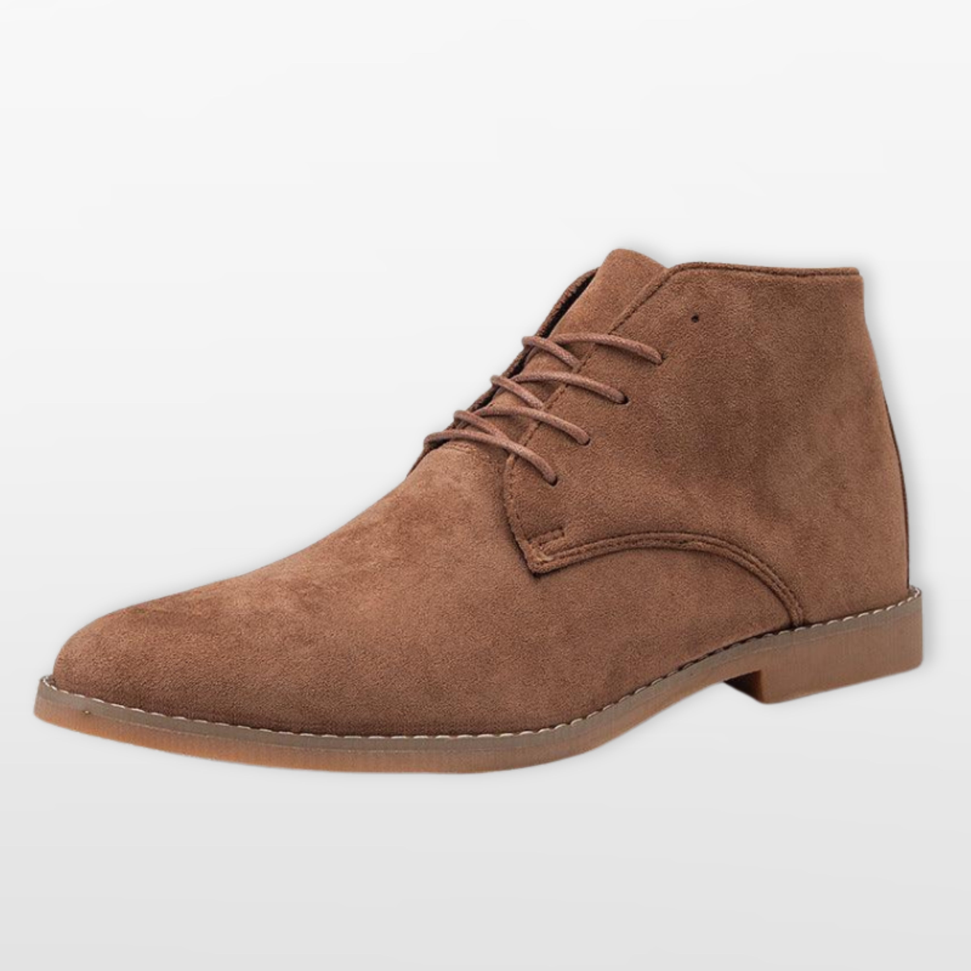 Men’s Suede Ankle Boots Casual Lace Up