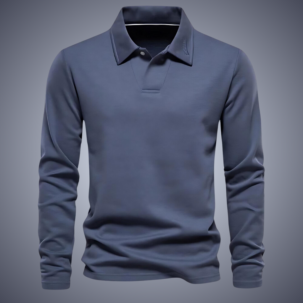 Men’s Long Sleeve Polo Shirt
