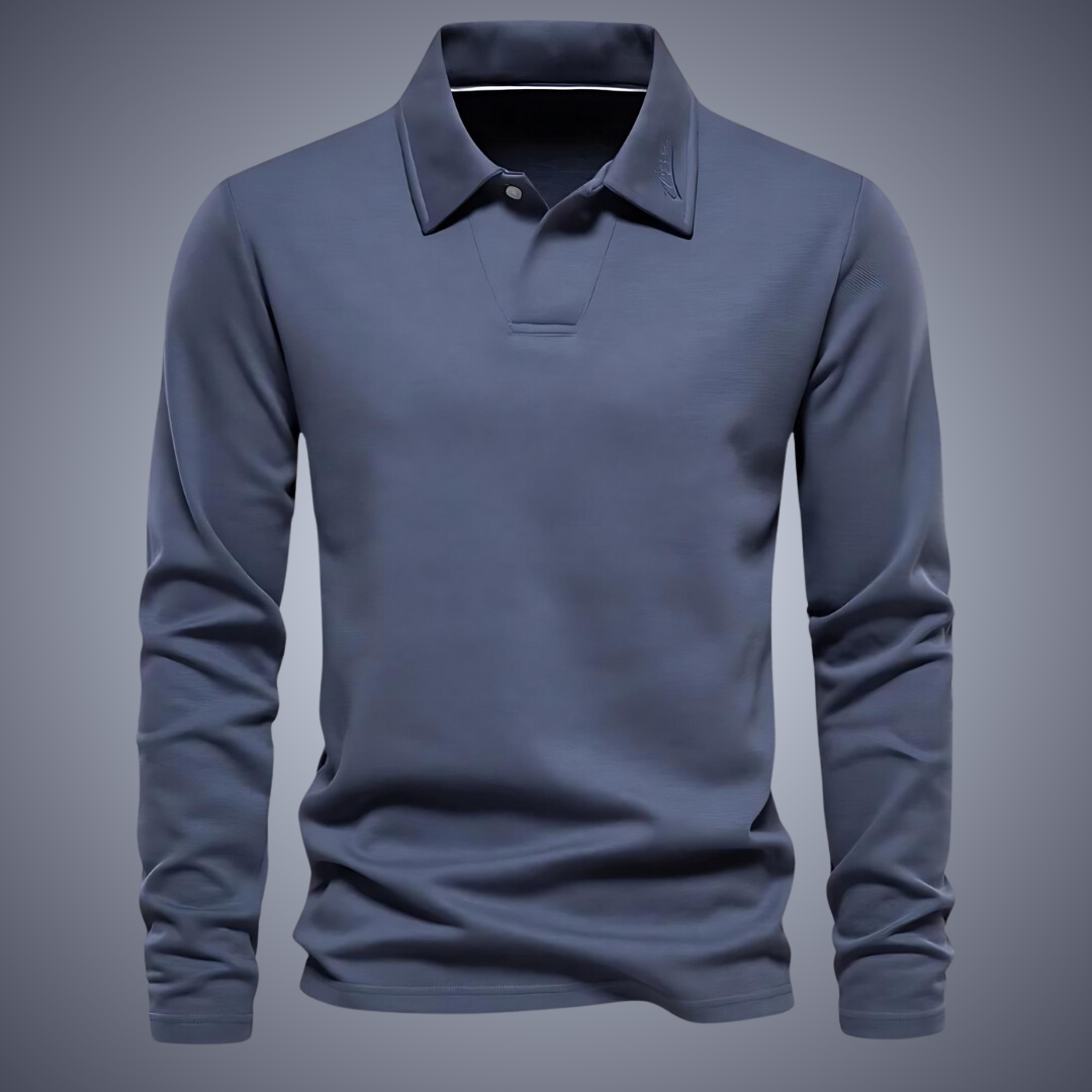 Men’s Long Sleeve Polo Shirt