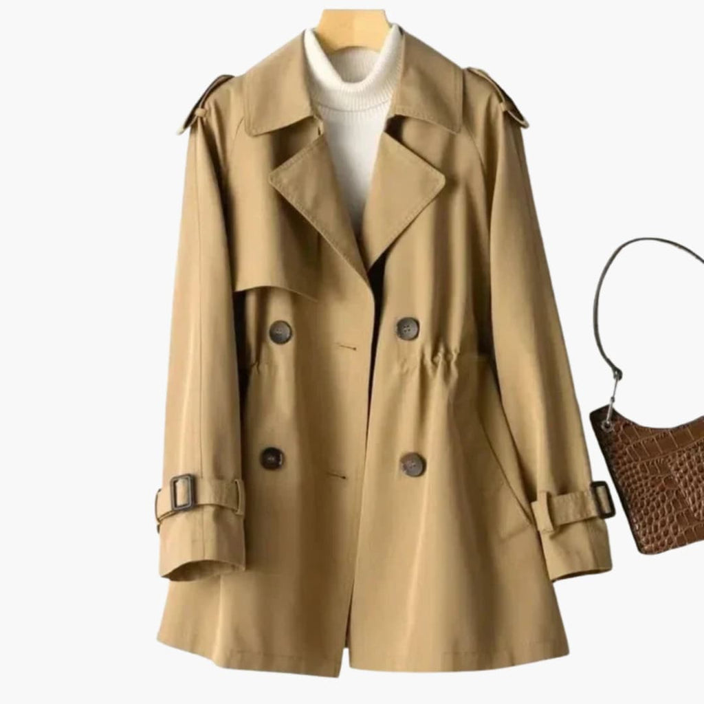 Women’s Double-Breasted Trench Coat