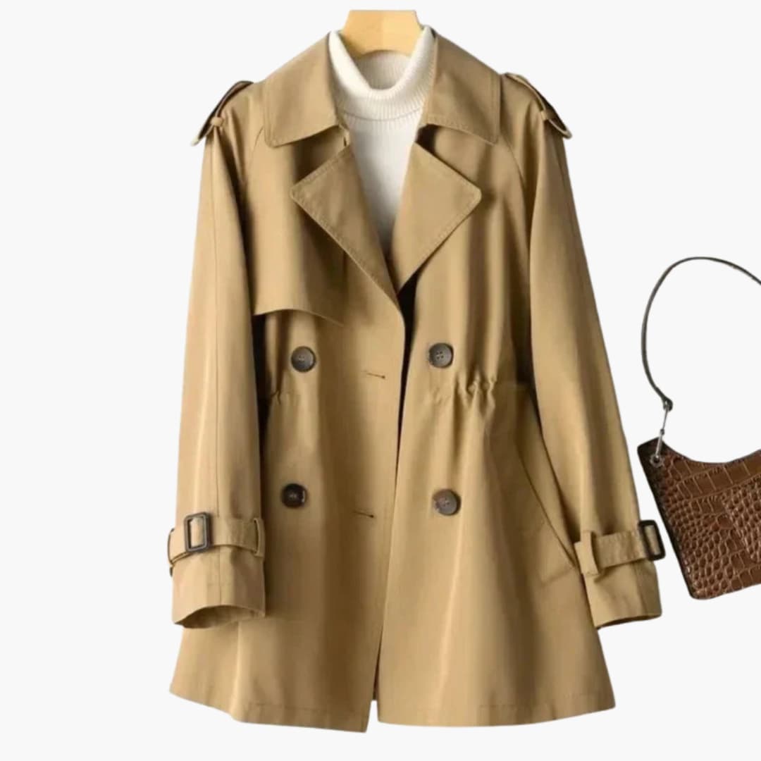 Women’s Double-Breasted Trench Coat