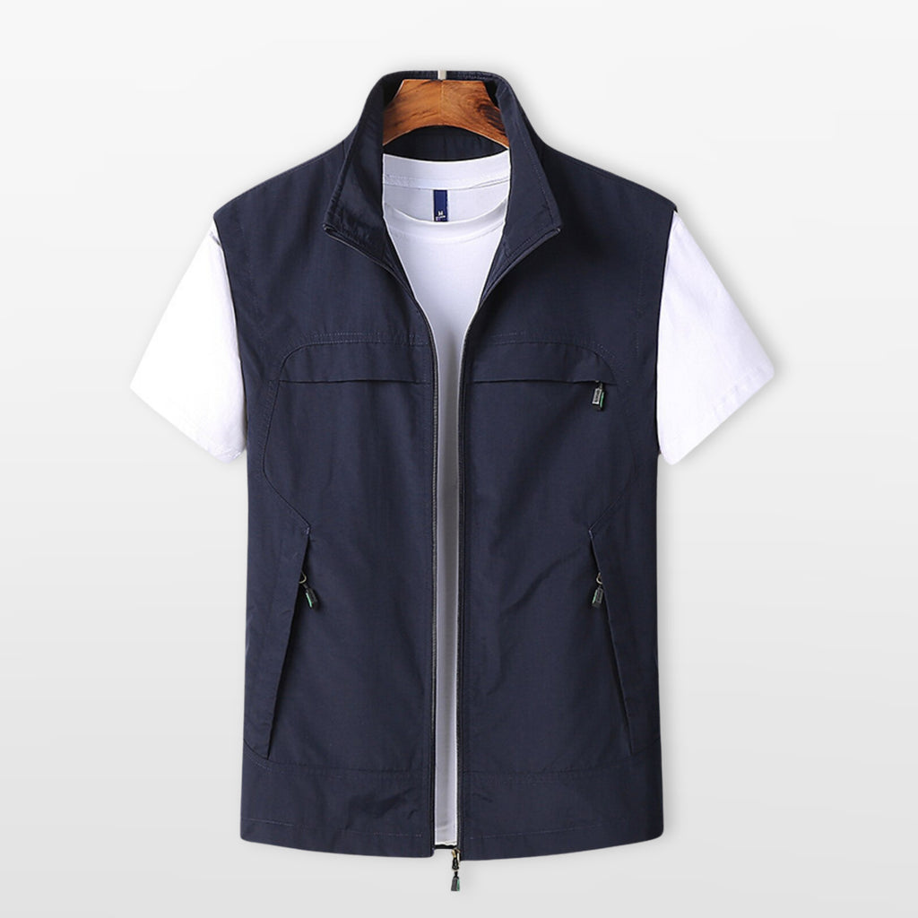 Men’s Utility Vest Lightweight Zip Layer