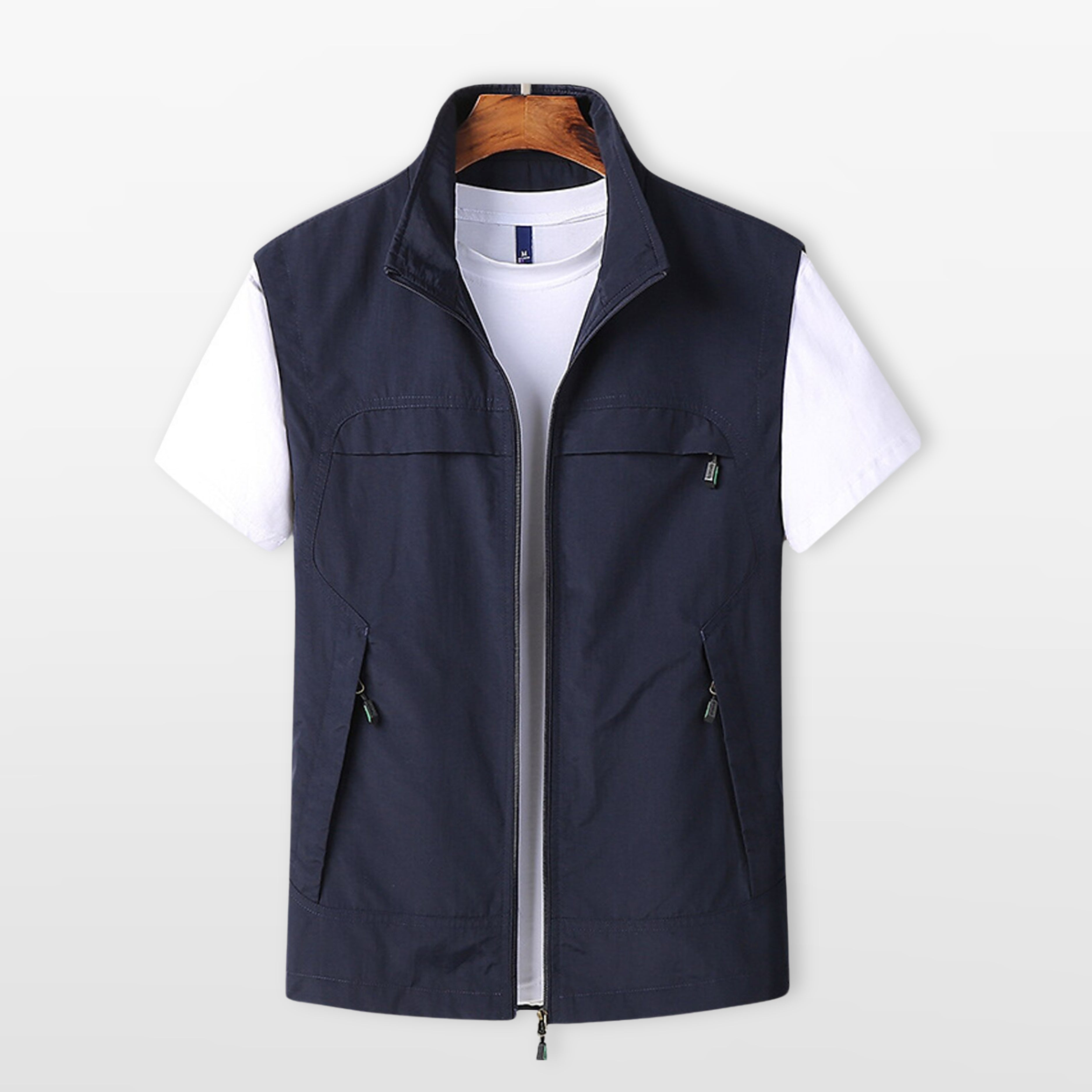 Men’s Utility Vest Lightweight Zip Layer