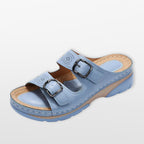 Women’s Platform Sandals Buckle Strap Slides