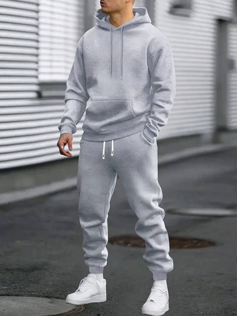 Men’s Hoodie and Jogger Tracksuit Set