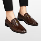 Men’s Dress Loafers Elegant Slip-On Shoes