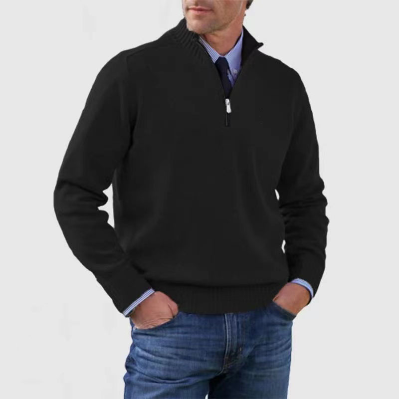 Men’s Classic Quarter-Zip Sweater