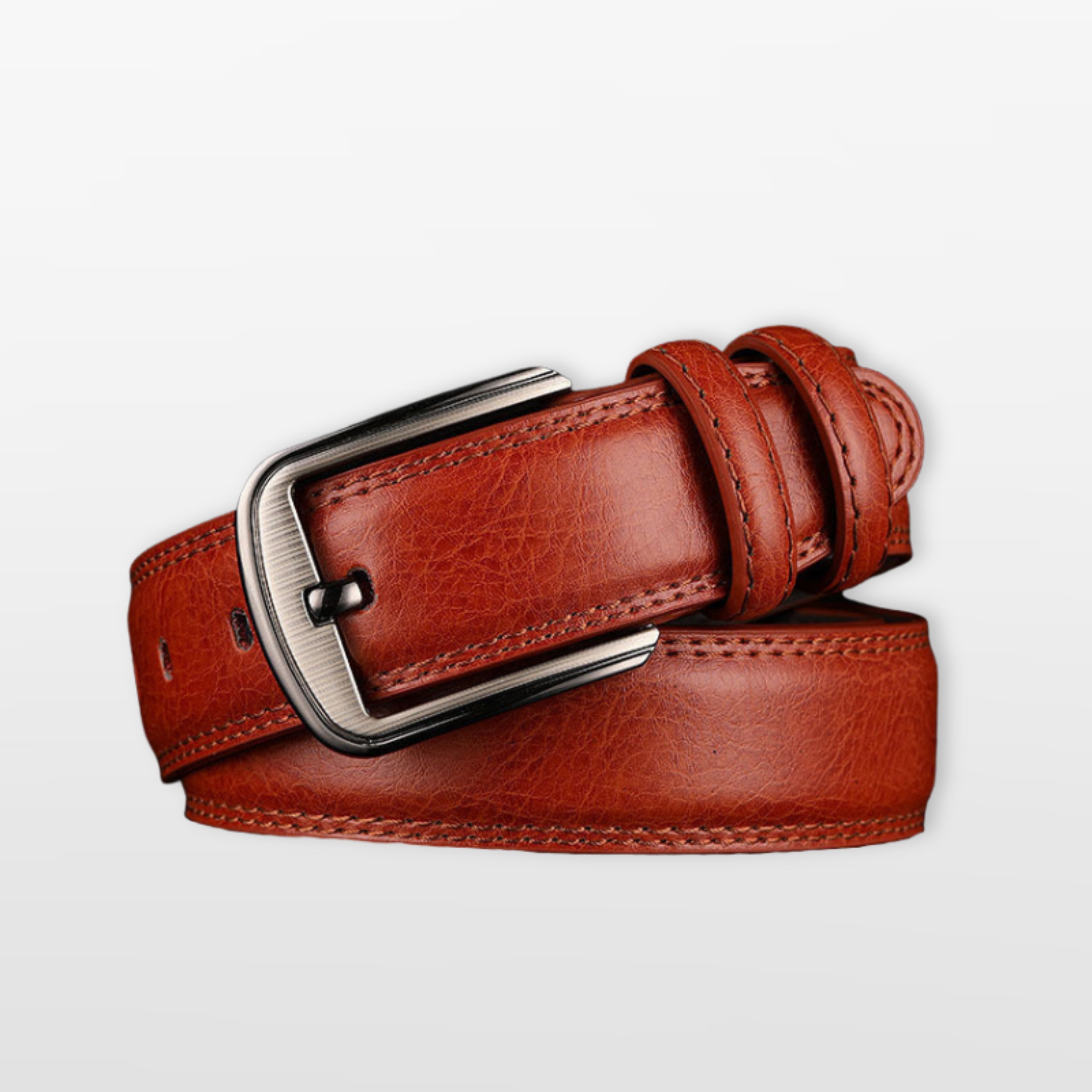 Men’s Leather Belt Classic Casual Buckle