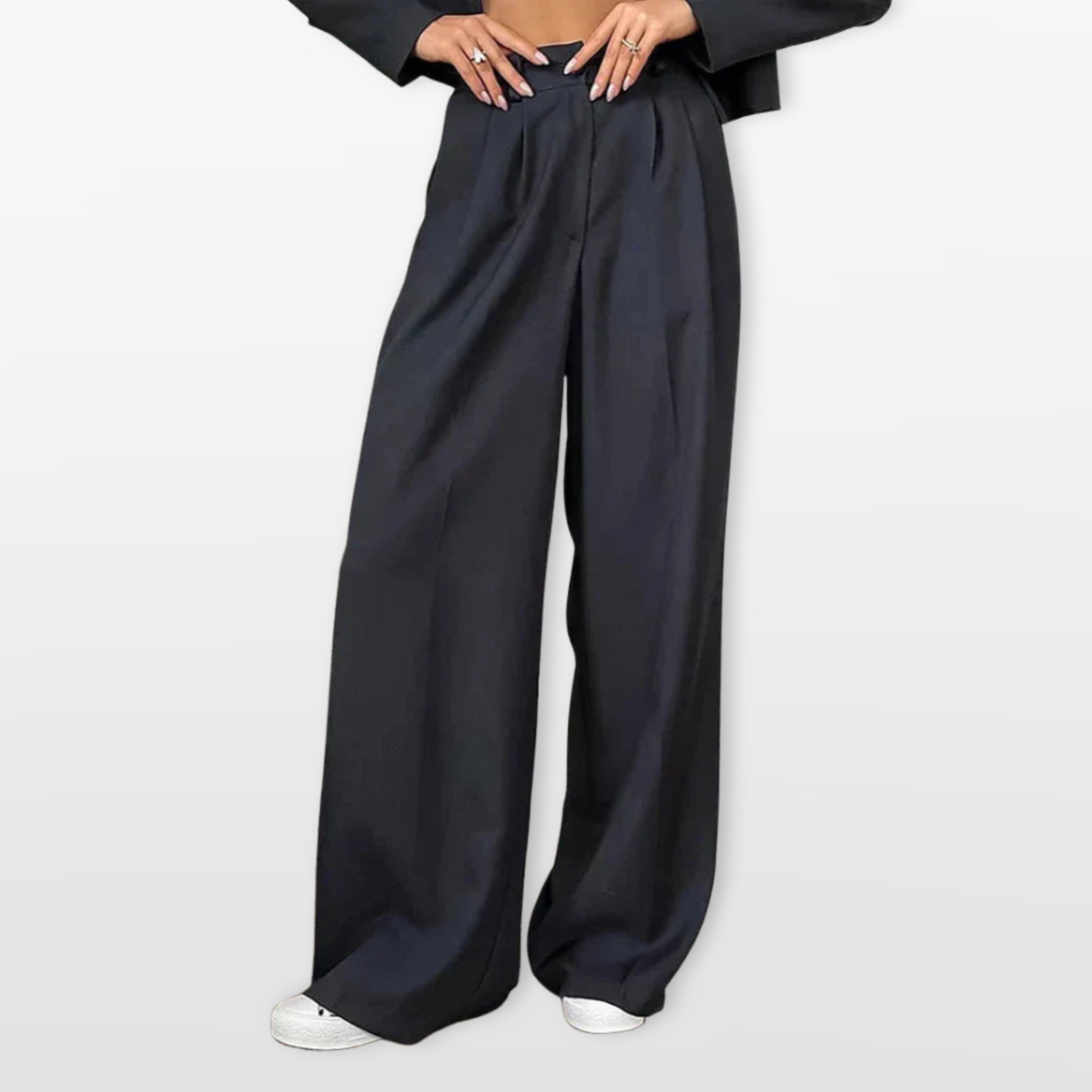 Women’s Two Piece Suit Wide Leg