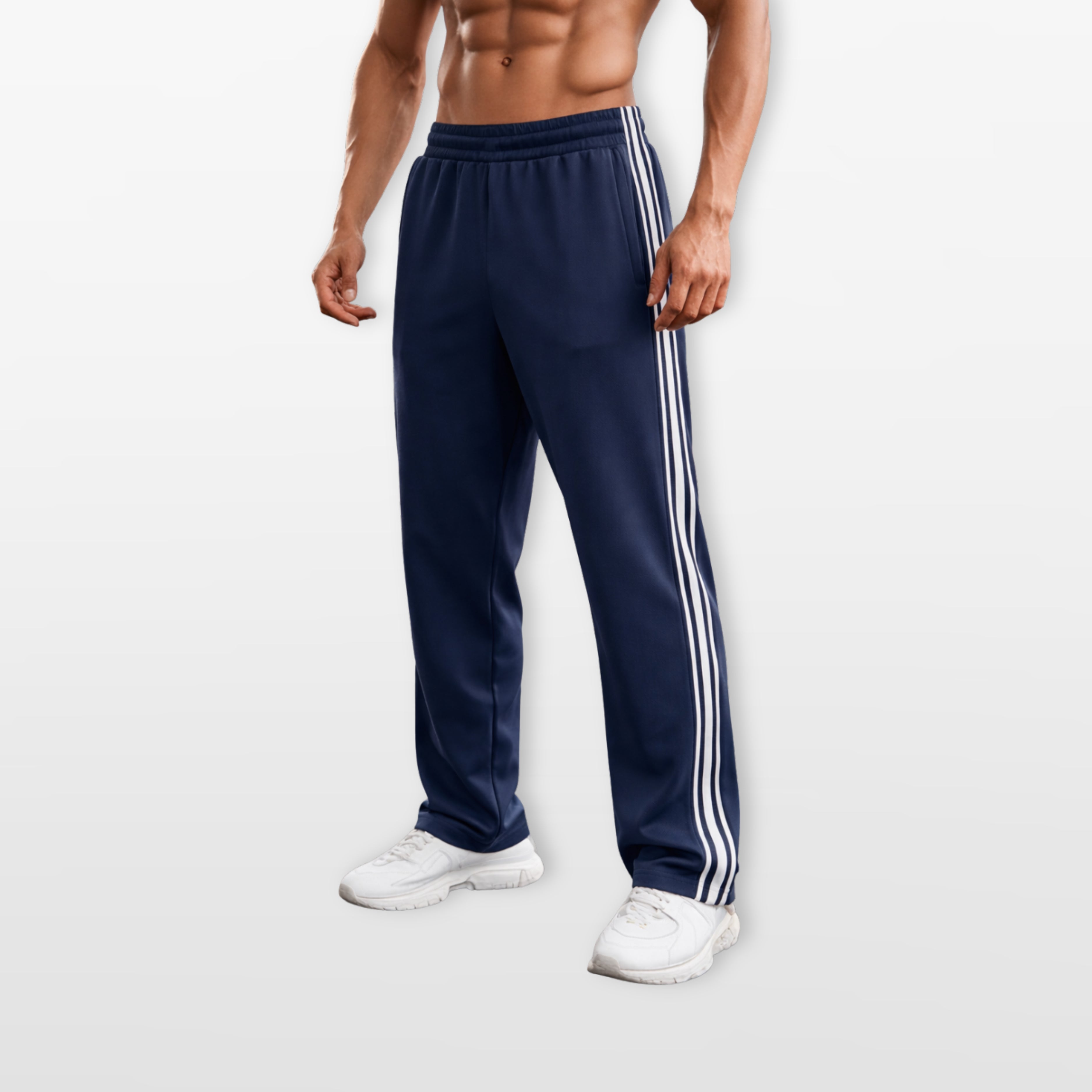 Men’s Track Pants Athletic Stripe Joggers