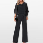 Women’s Elegant Wide Leg Jumpsuit