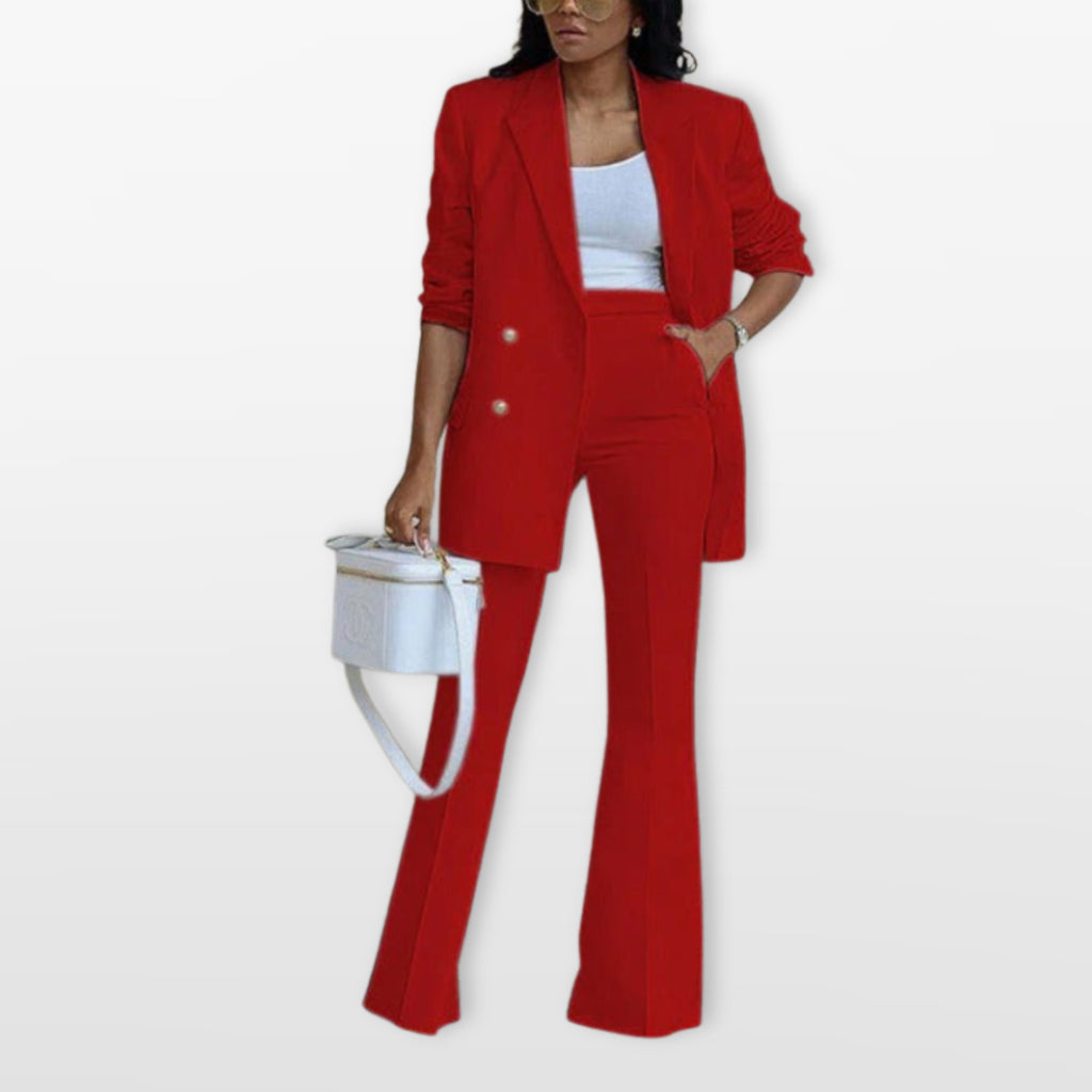 Women’s Tailored Blazer Pants Set