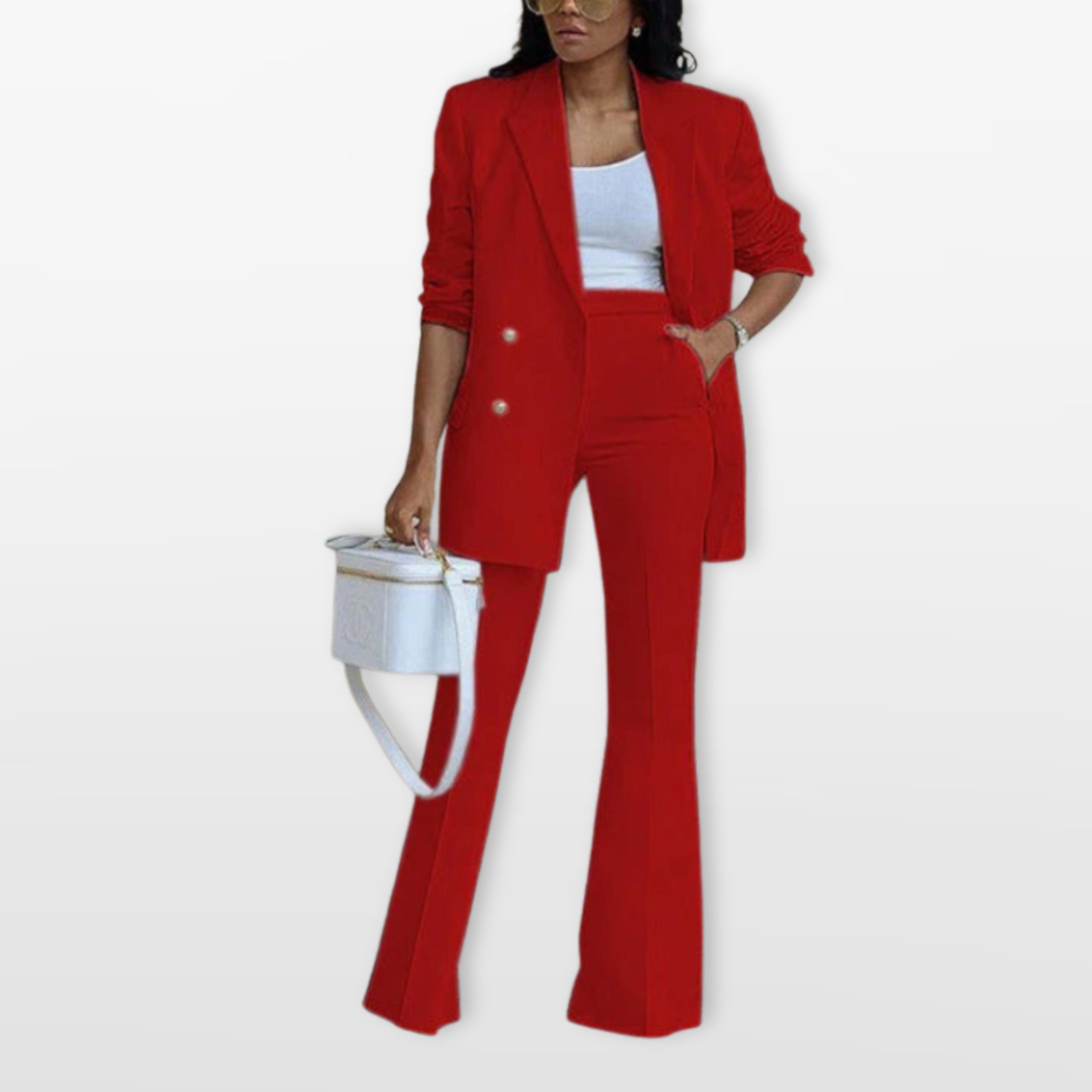 Women’s Tailored Blazer Pants Set