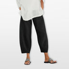 Women’s Wide Leg Pants Relaxed Cropped Trousers