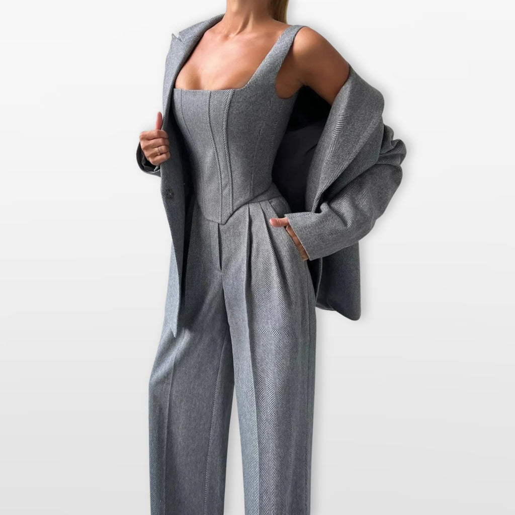 Women’s Three Piece Suit Set Tailored