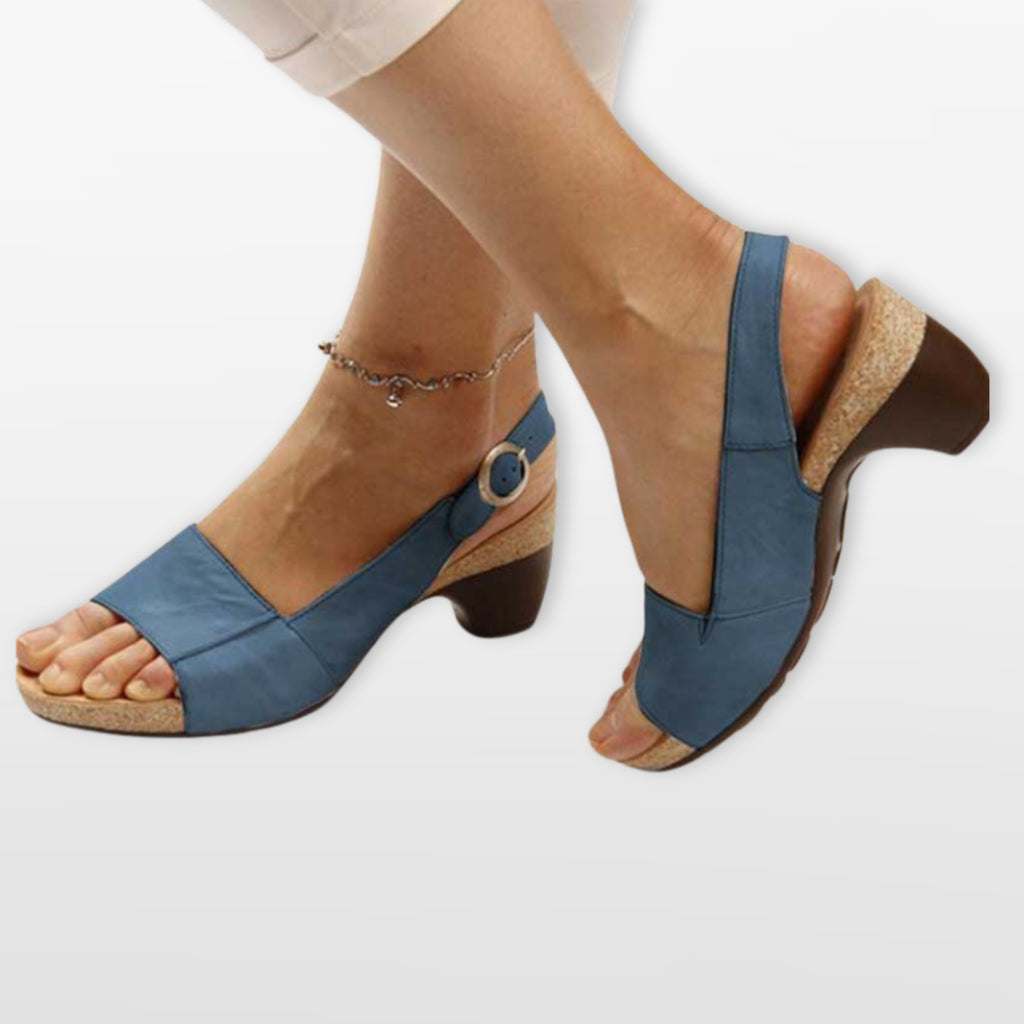 Women’s Heeled Sandals Slingback Comfort Style