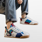 Men’s Color Block Sneakers Retro Trainers