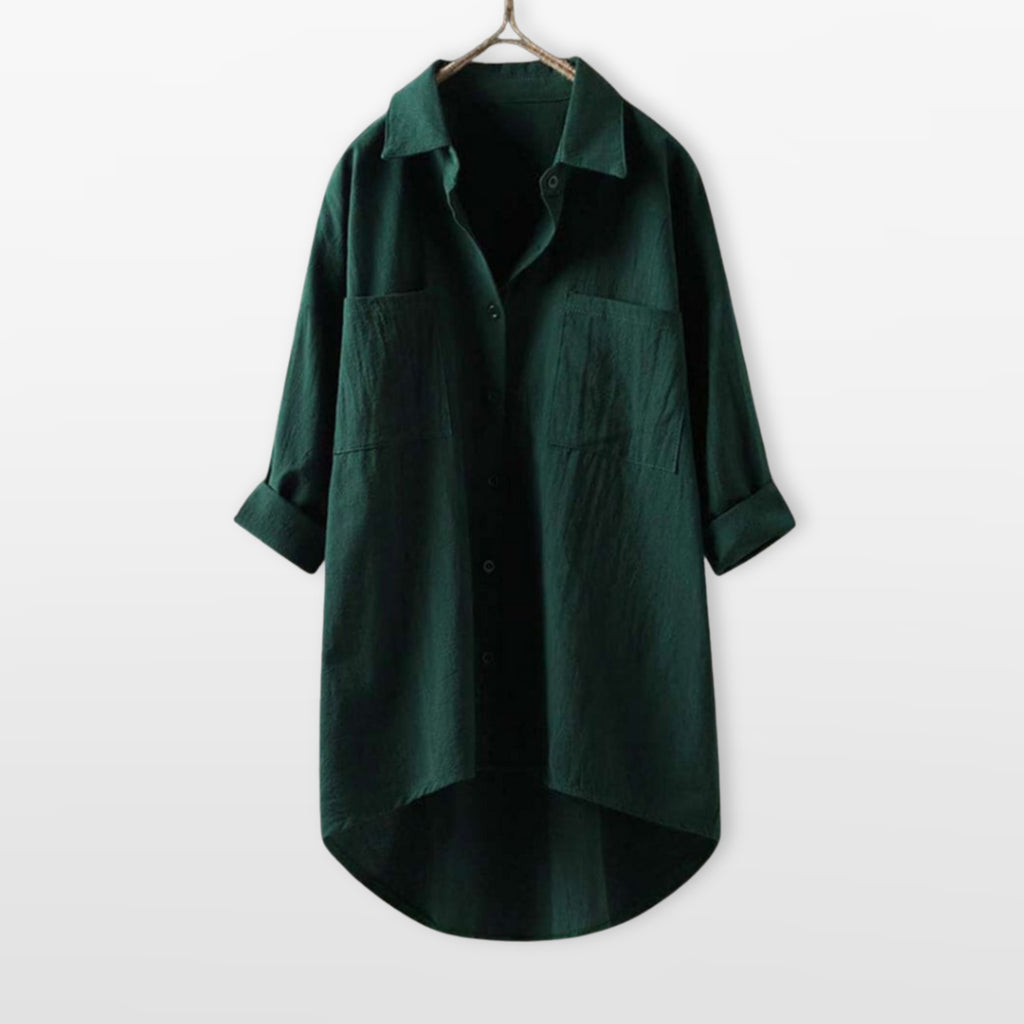 Women’s Button Up Shirt Relaxed Fit Blouse