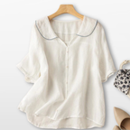 Women Relaxed Blouse Casual Chic Top