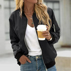 Women’s Zip-Up Bomber Jacket