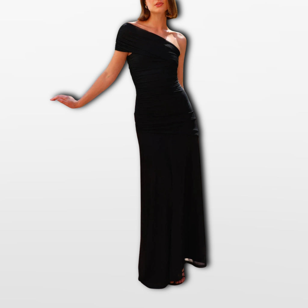 Women’s One Shoulder Maxi Dress Elegant