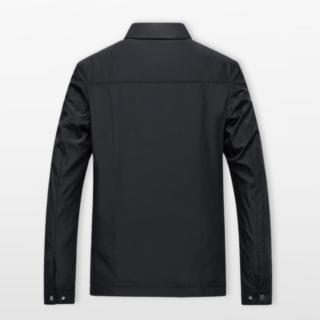 Men Casual Zip Jacket Lightweight Modern